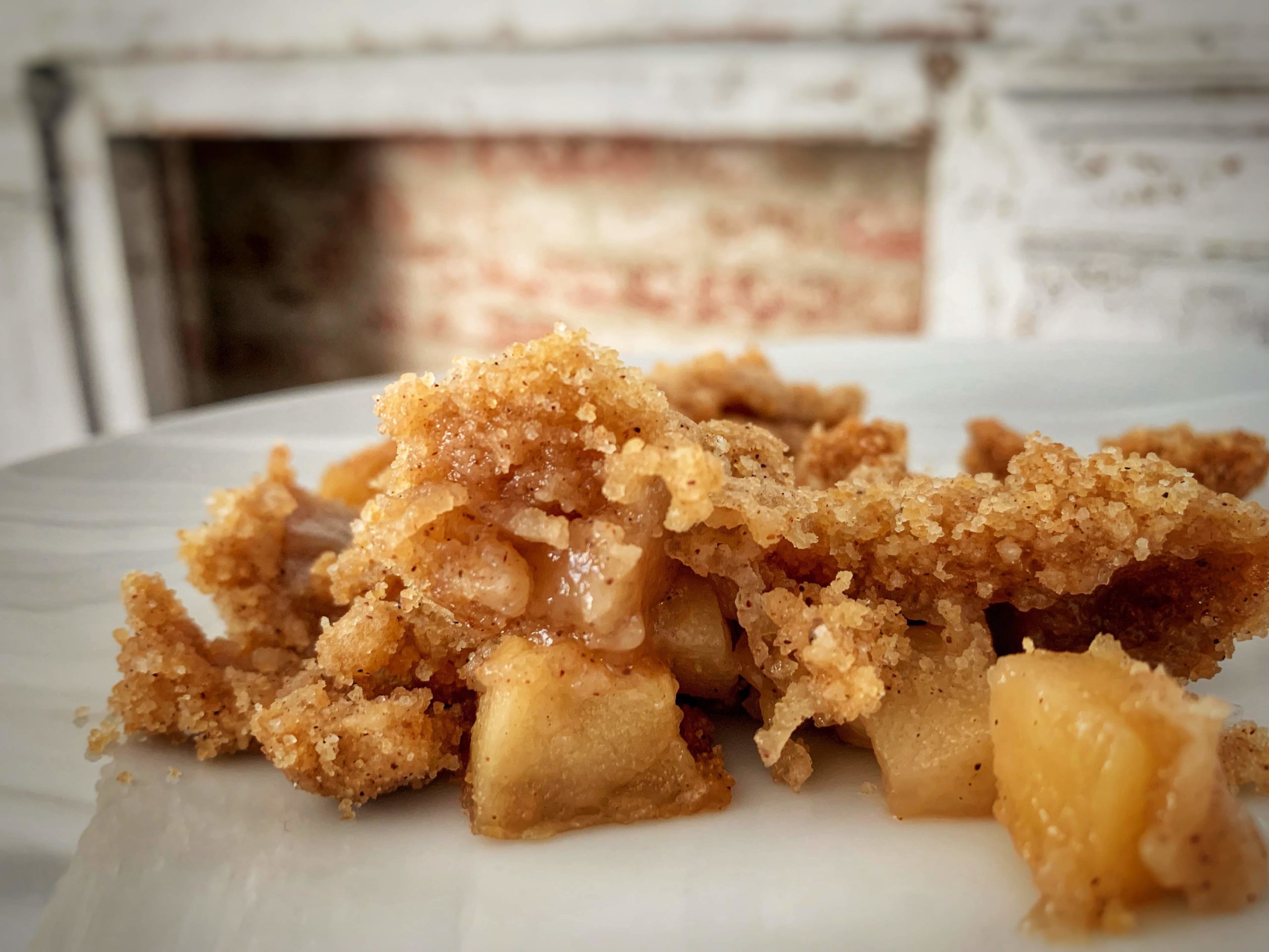 apple crumble recipe without rolled oats