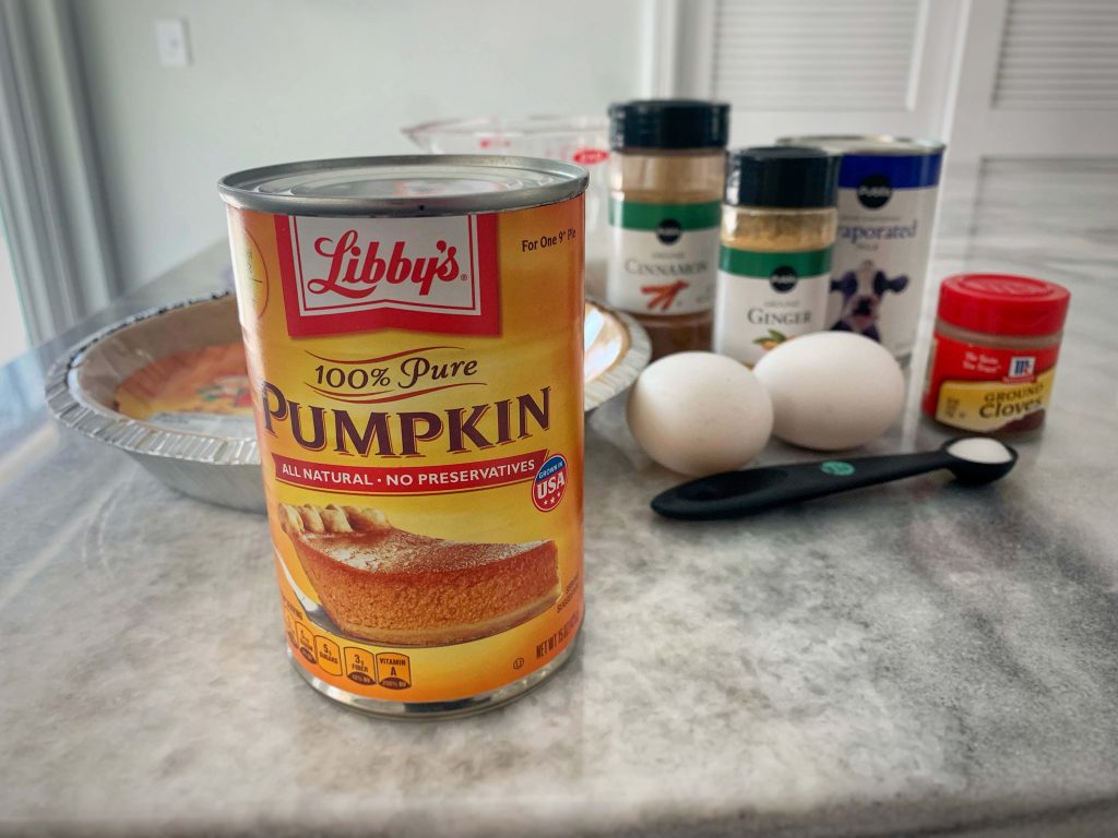libbys pumpkin pie recipe