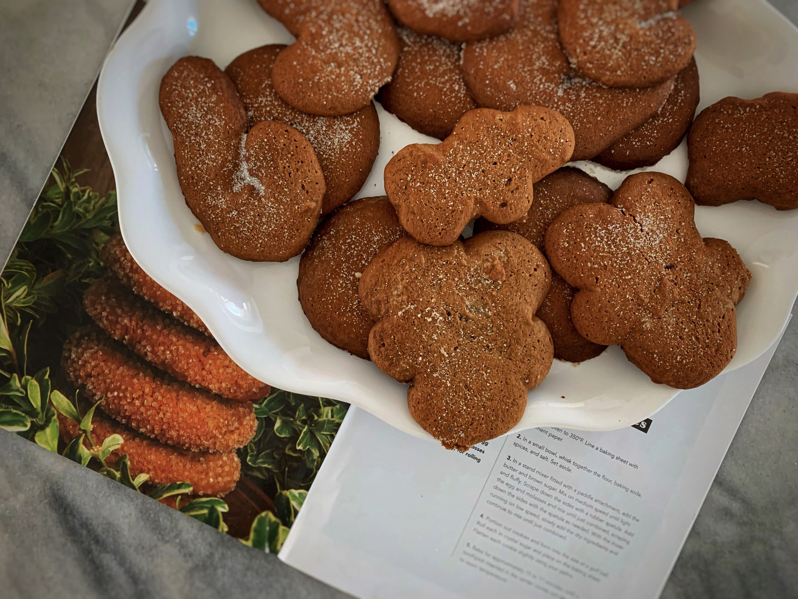 Chewy Ginger Molasses Cookies Recipe