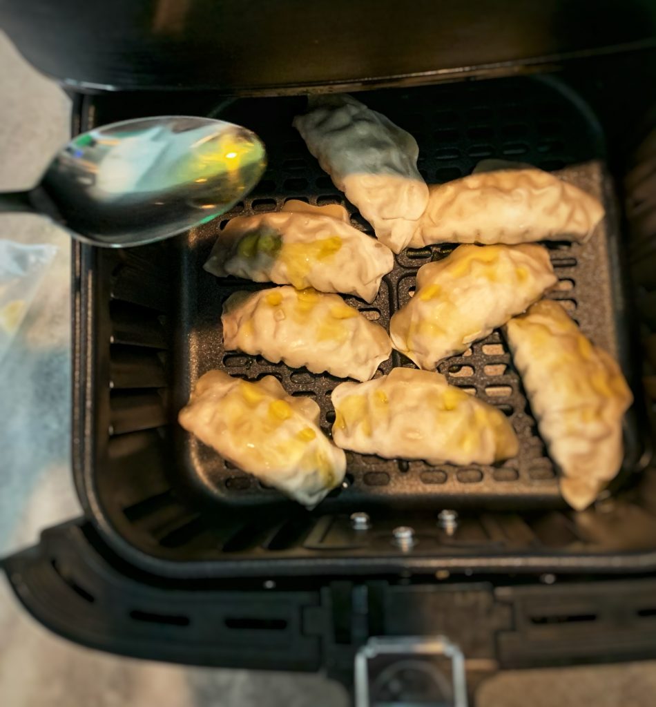 How to Make Frozen Dumplings (Potstickers) in the Air Fryer