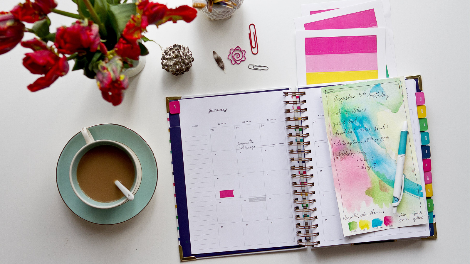 How To Organize Your Planner
