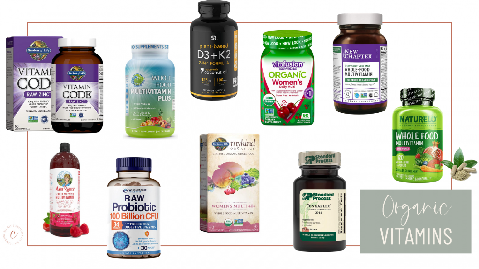 10 Best Organic Vitamins for Women on Amazon • Christina All Day