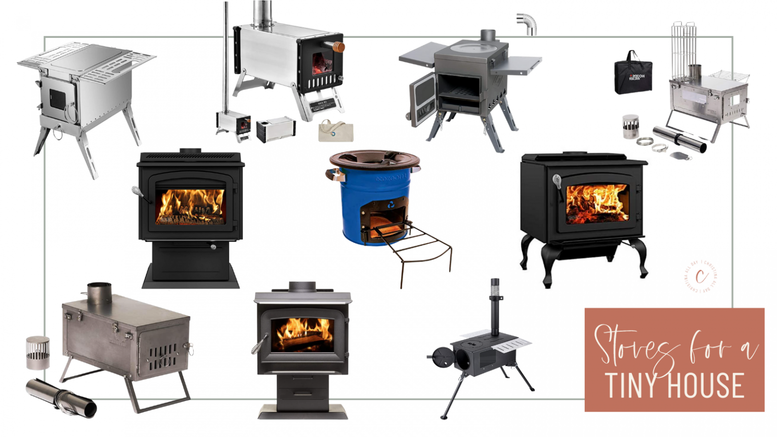 10 Best Small Wood Burning Stoves For a Tiny House • Christina All Day