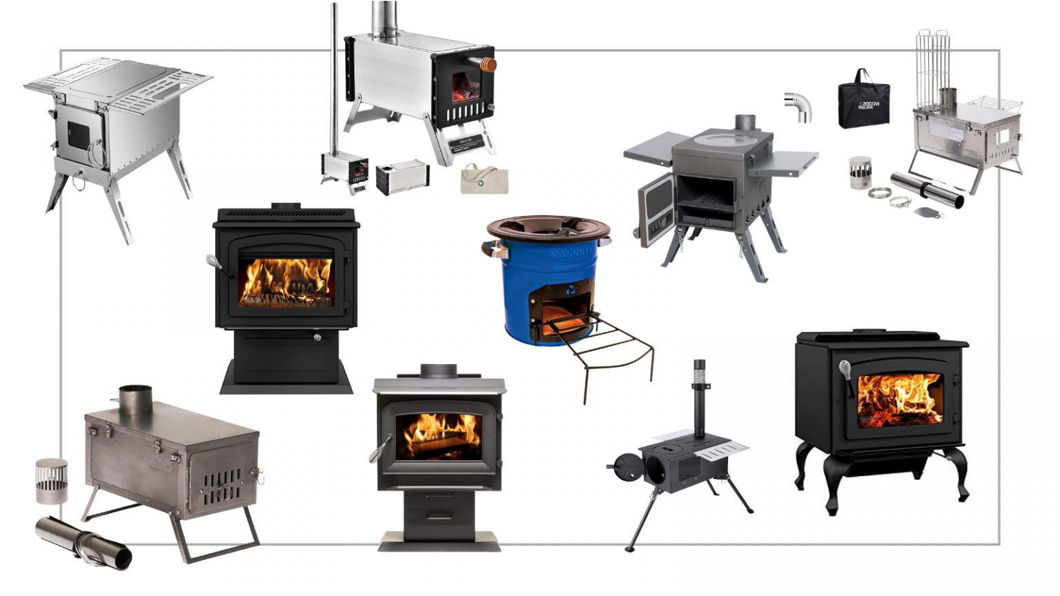 10 Best Small Wood Burning Stoves For a Tiny House • Christina All Day