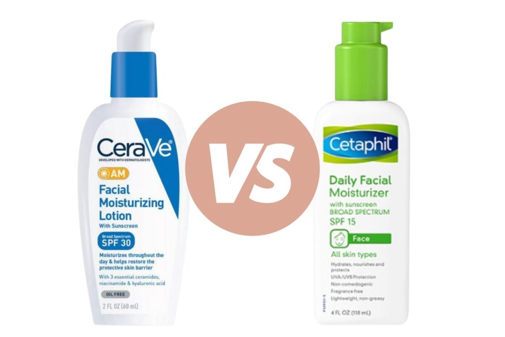 CeraVe Facial Moisturizer and Cetaphil Facial Moisturizer are pretty similar, according to Andrea, a Medical Aesthetician at Sanctuary Medical Center in Boca Raton.