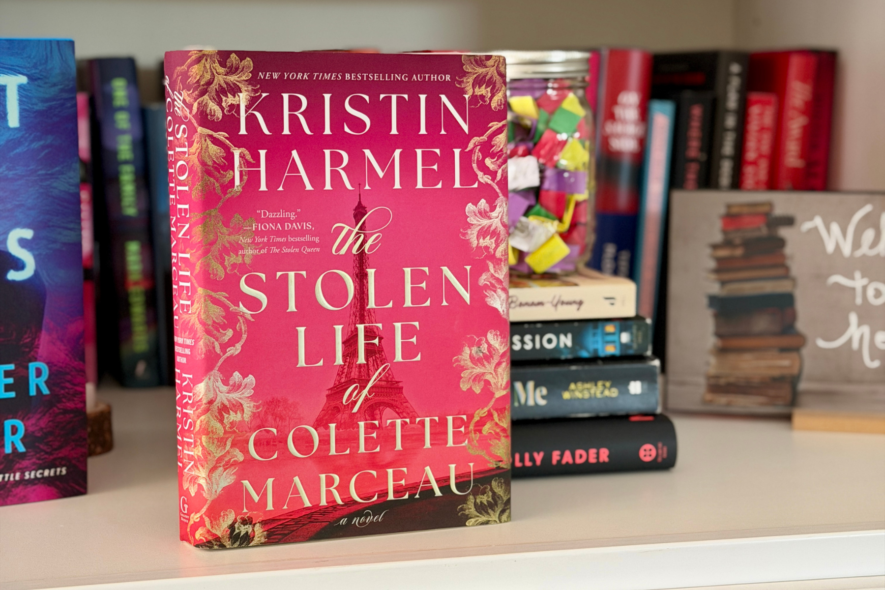 august reading wrap up the stolen life of colette marceau